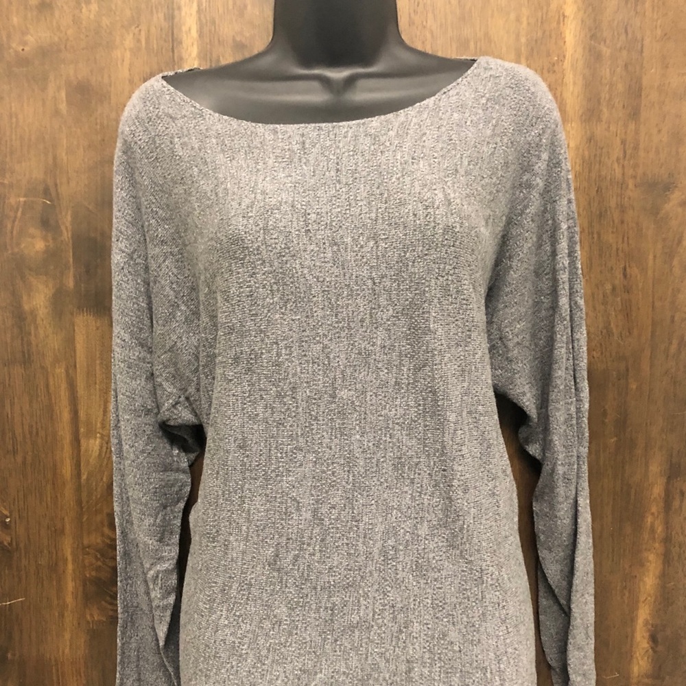 Joan Vass scoop neck sweater